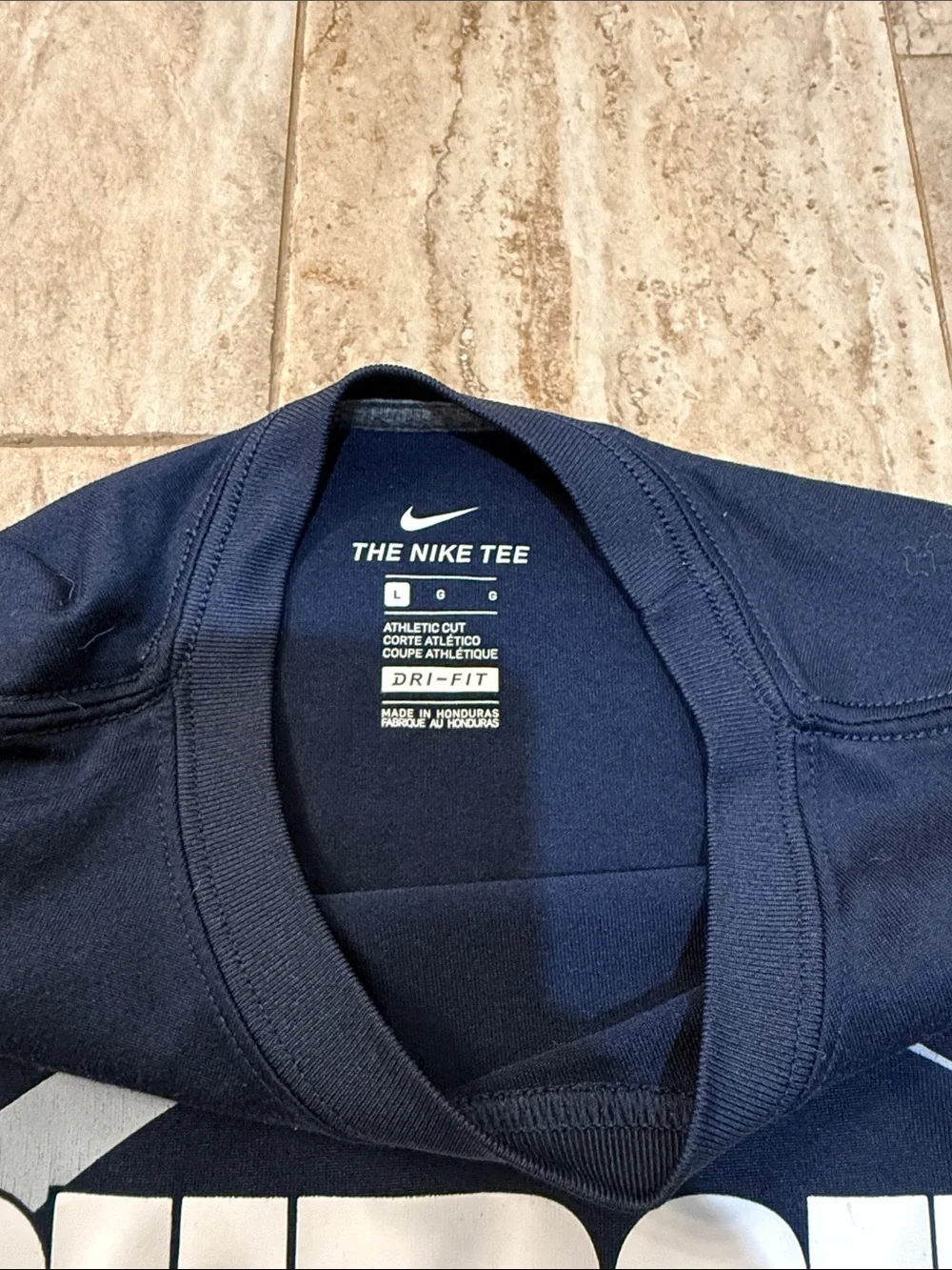 Nike Navy & White 'Cowboys' Dri-FIT Short Sleeve Tee